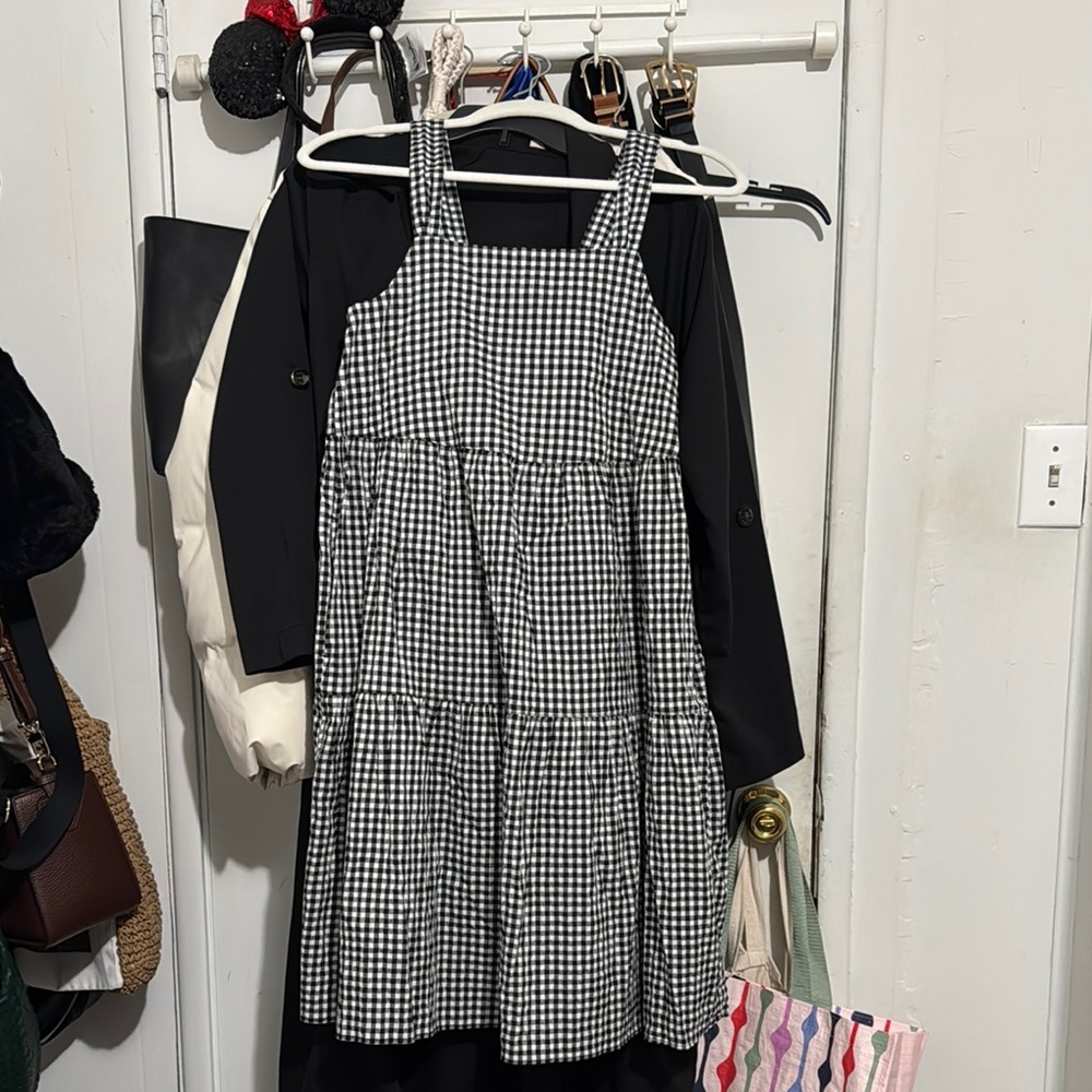 Uniqlo Camisole Gingham Dress